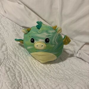 Green and Yellow Dragon squishmallows